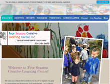 Tablet Screenshot of fourseasonsclc.com